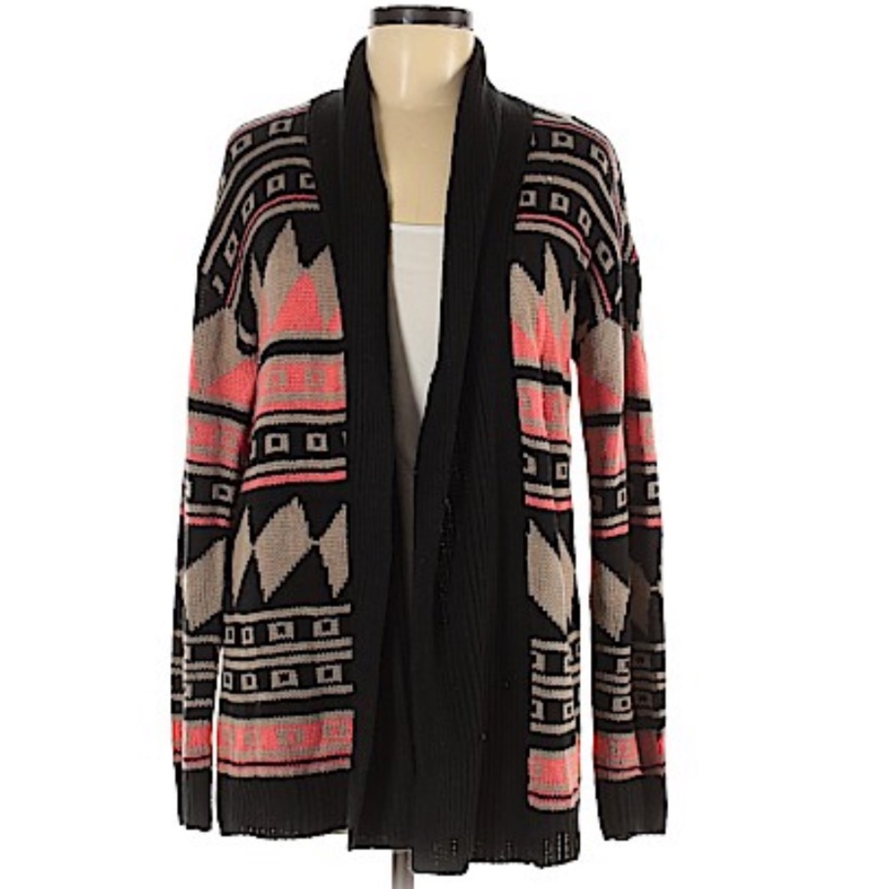 💖Xhilaration Aztec Print Cardigan 💖 - Picture 1 of 5